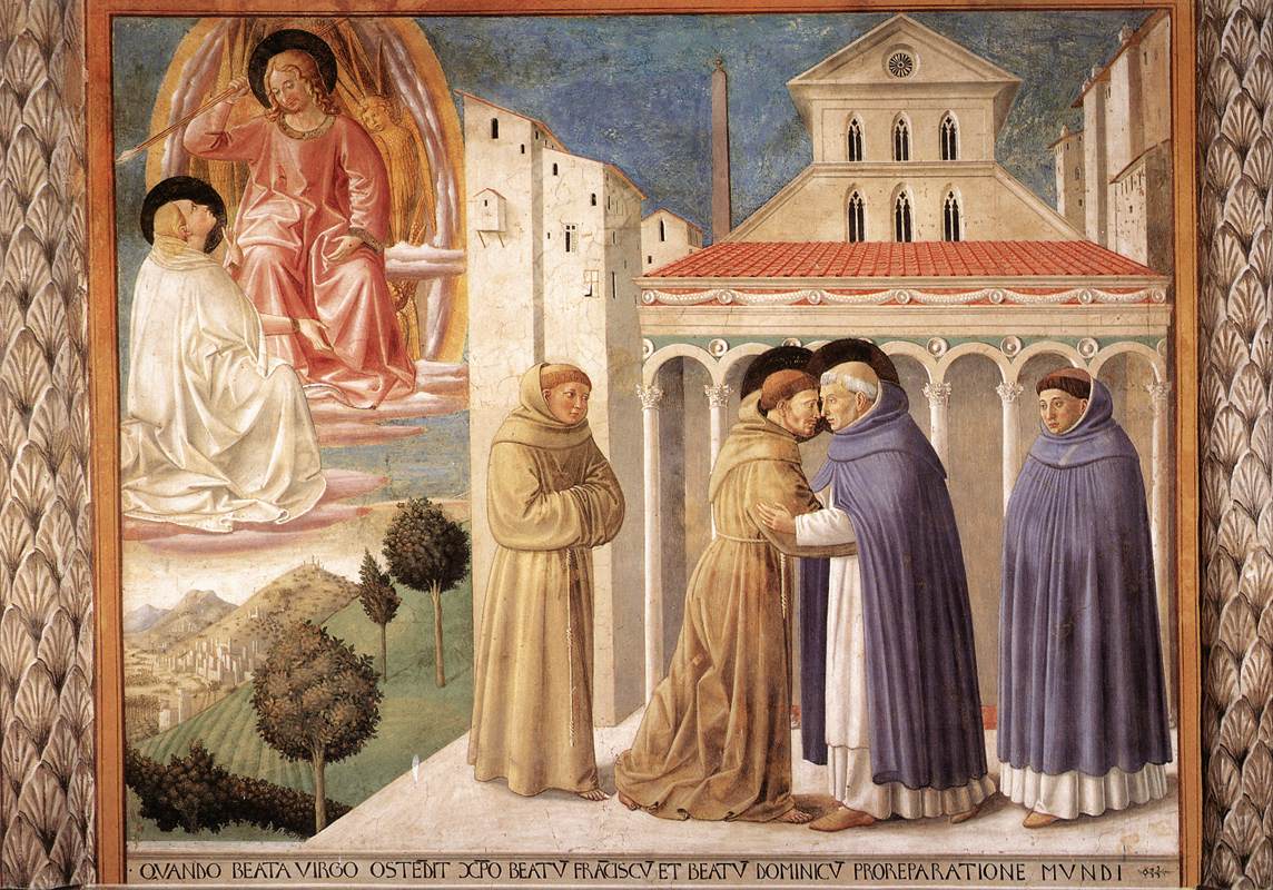 Scenes from the Life of St Francis (Scene 4, south wall) sdg